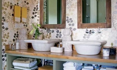 Accessori da bagno stile provenzale