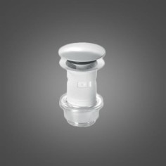 HATRIA piletta Up&Down con tappo in ceramica