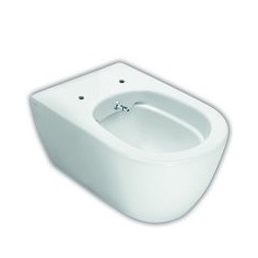 HATRIA Fusion vaso sospeso rimless con bidet integrato