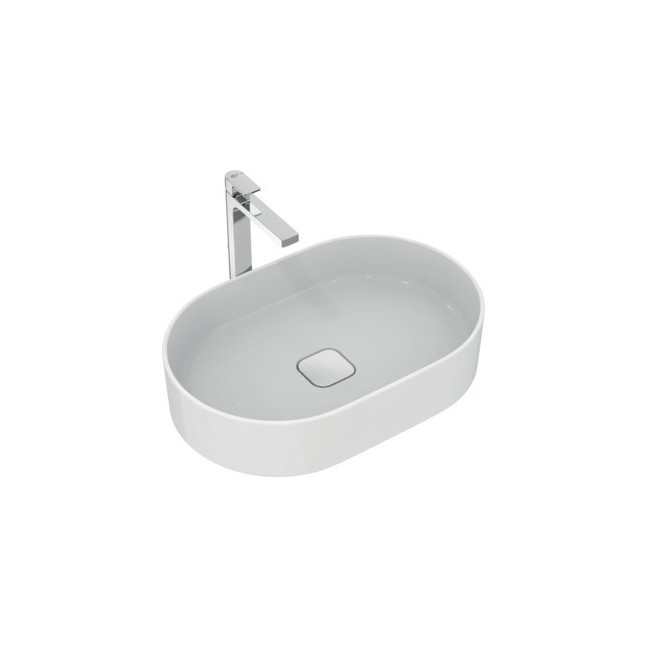 IDEAL STANDARD Strada 2 lavabo ovale da appoggio 60x40cm senza troppopieno