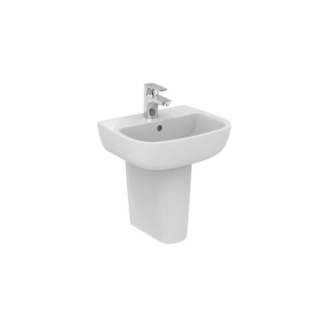 IDEAL STANDARD Esedra lavabo sospeso 45 cm semicolonna