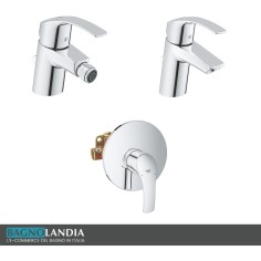 GROHE Eurosmart Set bagno per lavabo bidet doccia