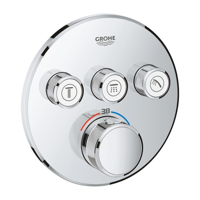 GROHE Grohtherm SmartControl miscelatore termostatico doccia 3 vie