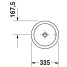 DURAVIT Architec lavabo da incasso