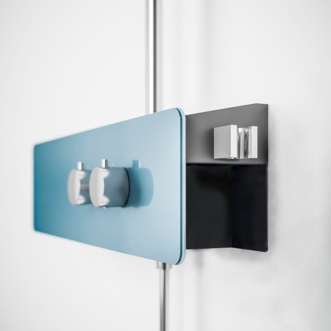 GLASS Azulejo colonna doccia con porta oggetti