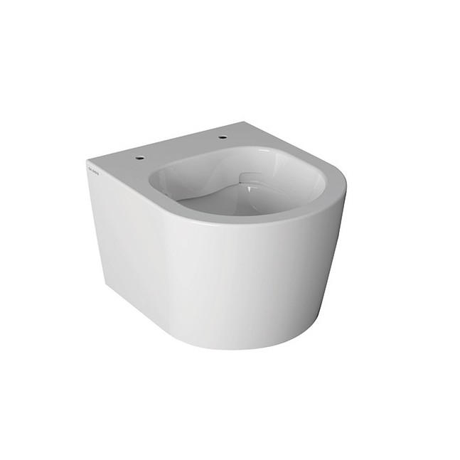 GLOBO Forty3 wc sospeso da 43 cm Rimless Bagno di Colore