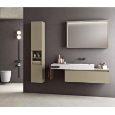 CERASA Segno composizione minimal per bagno