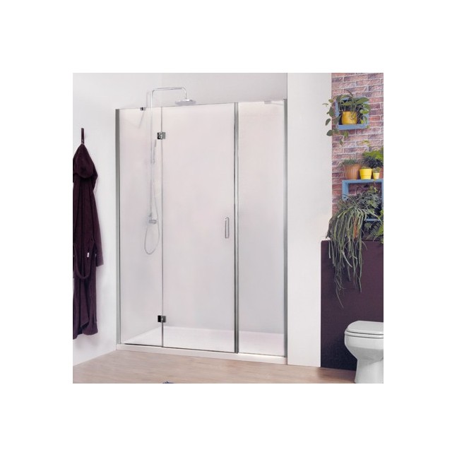 MEGIUS Stile Libero porta doccia per nicchia con doppio lato in linea