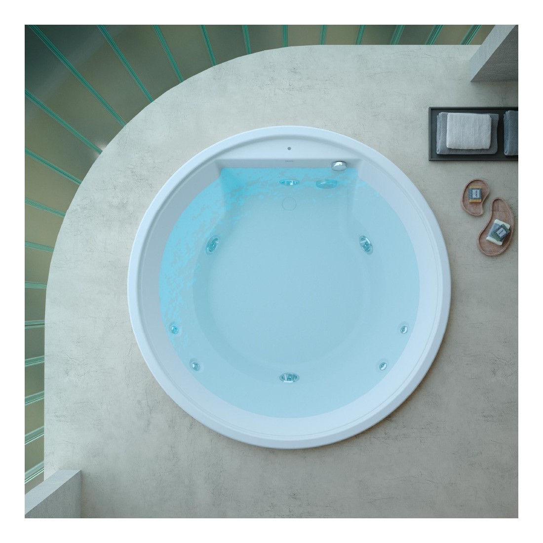 JACUZZI® Round vasca idromassaggio circolare