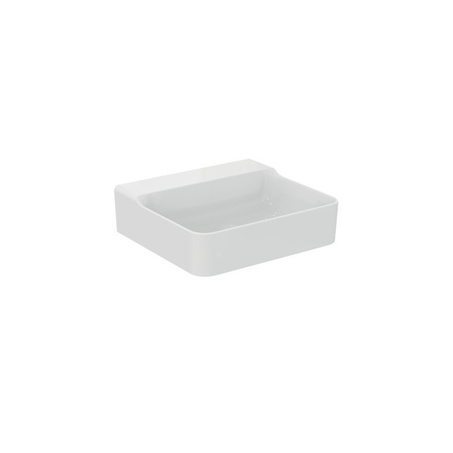 IDEAL STANDARD Conca lavabo sospeso senza fori senza troppopieno 50cm