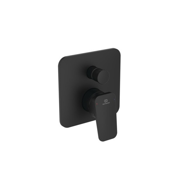 IDEAL STANDARD Ceraplan miscelatore doccia 2 vie Nero Seta