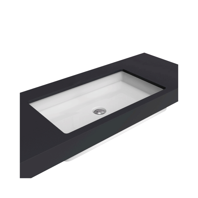 FLAMINIA Miniwash lavabo sottopiano 35x35 cm
