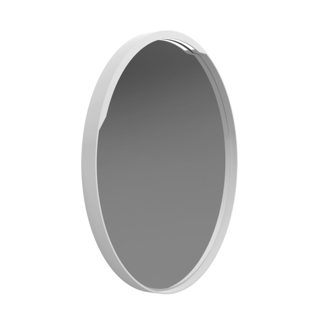 FLAMINIA Madre specchio con luce Bianco matt