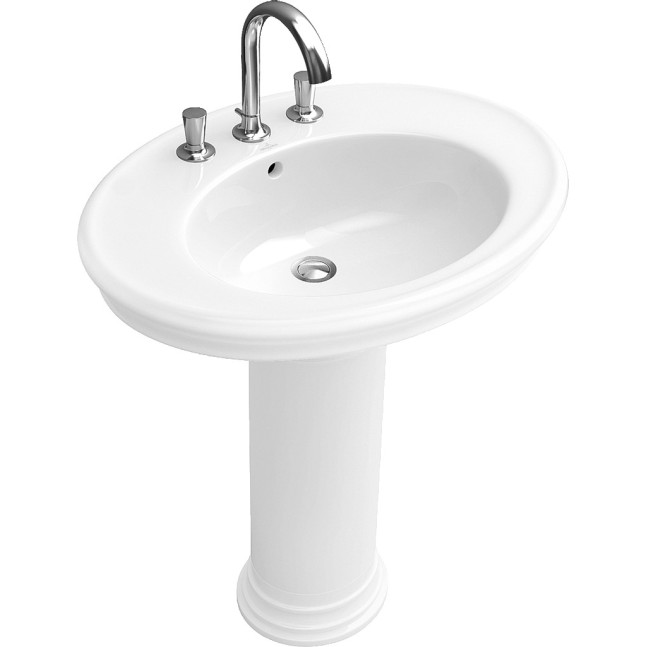 VILLEROY & BOCH Amadea lavabo a colonna