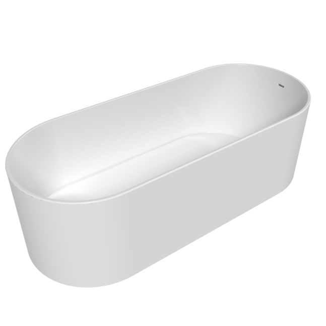 FLAMINIA Oval vasca da bagno freestanding
