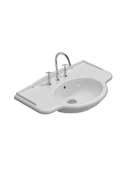 GLOBO Paestum lavabo sospeso o per gambe 90x56 cm