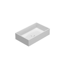CERAMICA GLOBO Forty3 lavabo da appoggio 60x37 cm