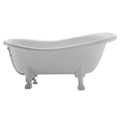 CERAMICA GLOBO Paestum vasca in vetroresina con piedi