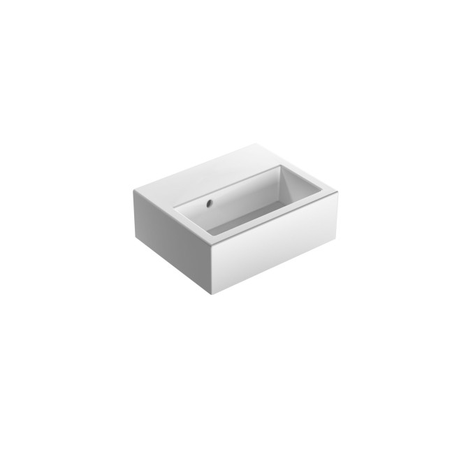 CERAMICA GLOBO Stone lavabo sospeso compatto