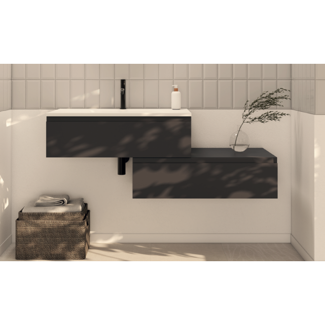 CERAMICA GLOBO Composizione bagno con doppio cassetto