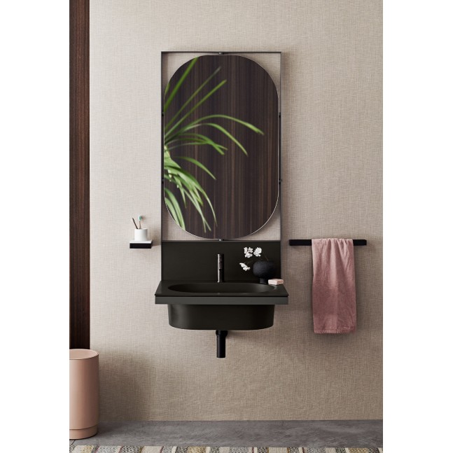 CERAMICA CIELO Elle composizione con lavabo ovale