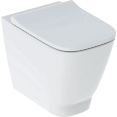 GEBERIT Smyle Square wc a terra con sedile