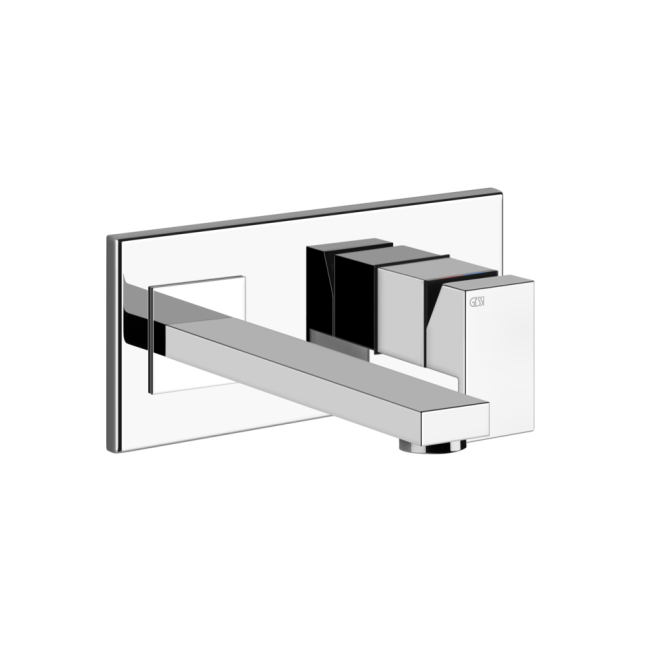 GESSI Rettangolo miscelatore a parete per lavabo