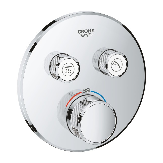 GROHE Grohtherm SmartControl termostatico doccia 2 vie tondo
