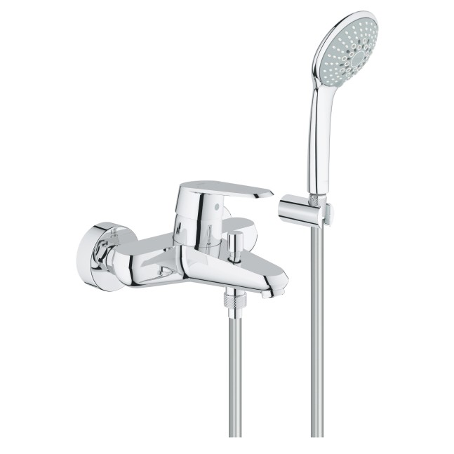 GROHE Eurodisc Cosmopolitan miscelatore vasca con accessori