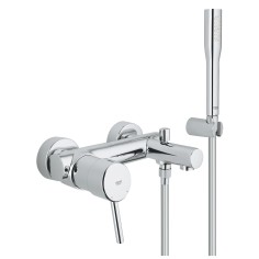 GROHE Concetto miscelatore per vasca con doccia e accessori