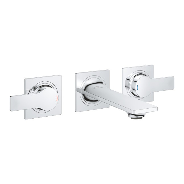GROHE Allure batteria triforo a parete per lavabo