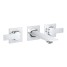 GROHE Allure batteria triforo a...