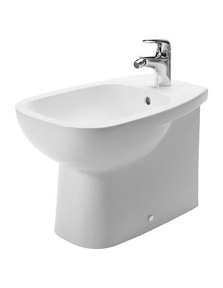 DURAVIT D-Code bidet a terra filo parete