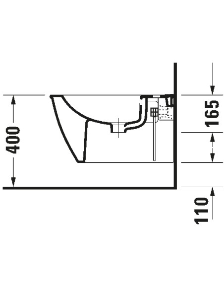 DURAVIT Darling New bidet sospeso