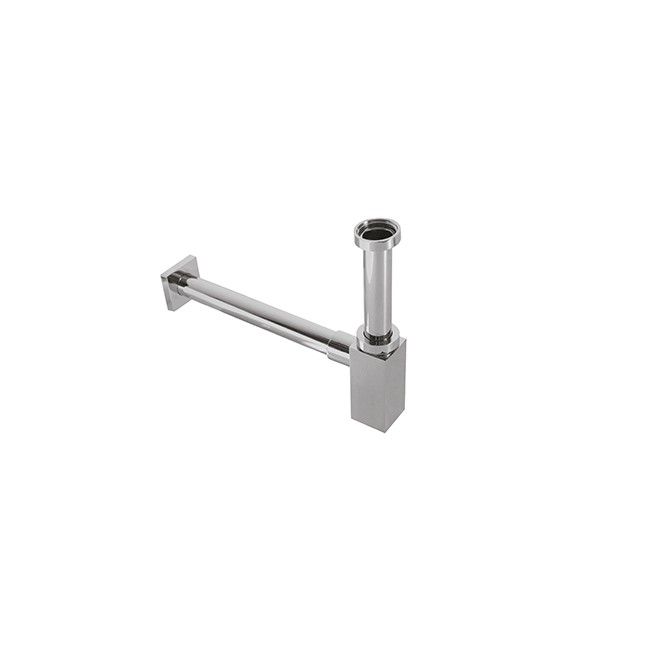 CERAMICA GLOBO sifone d'arredo quadrato per lavabo