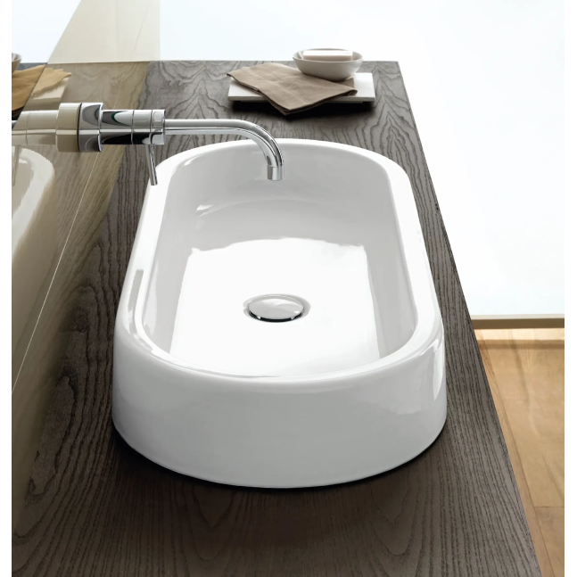HATRIA Area lavabo da appoggio 80x35