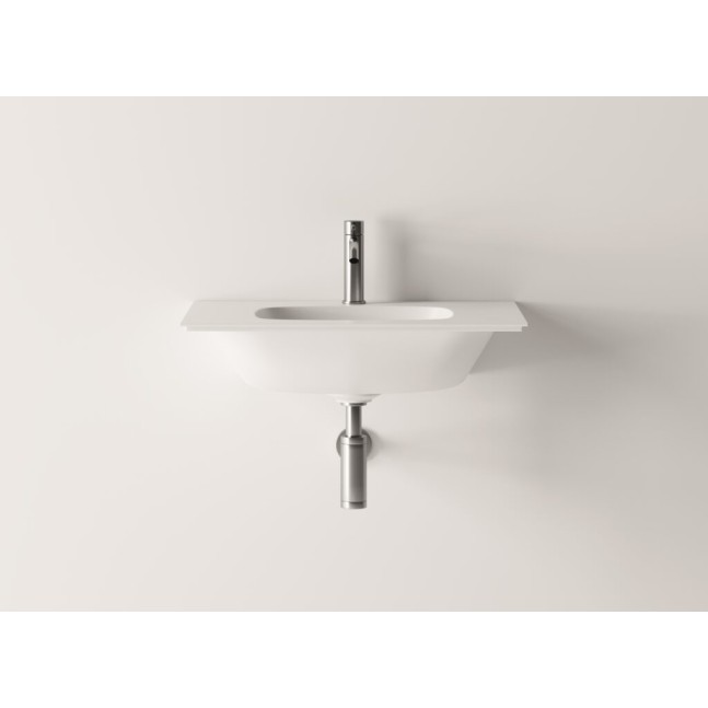 ALICE Nur lavabo a consolle sospeso 82x46 cm