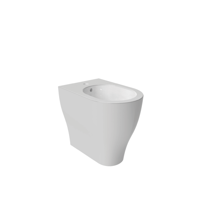 FLAMINIA App Solution bidet a terra filomuro