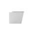 ALICE Hide Square vaso a terra senza...