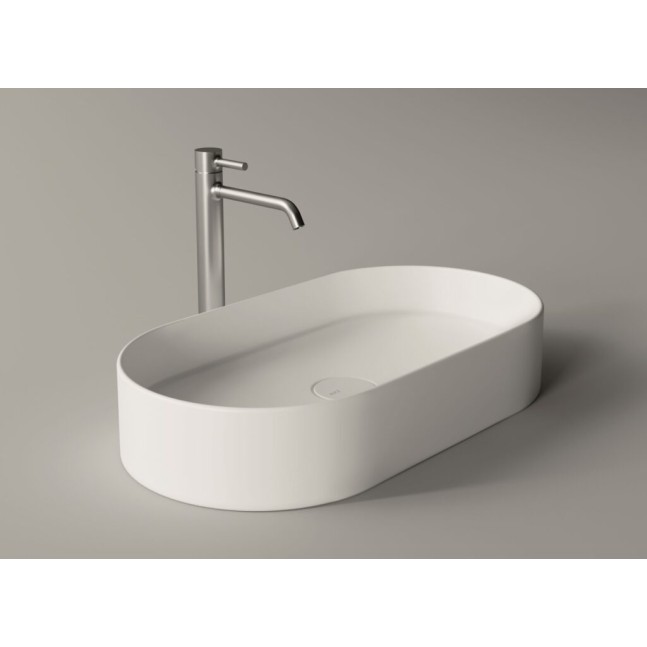 ALICE Hide Stadium lavabo d'appoggio ovale