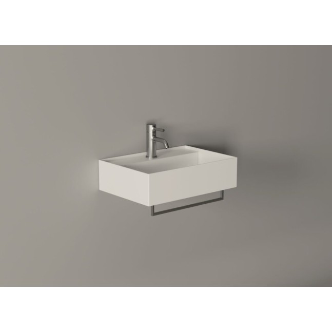 ALICE Hide lavabo monoforo sospeso 50x35