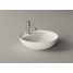 ALICE Form lavabo circolare con piano...