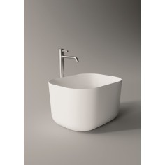 ALICE Unica lavabo alto da appoggio rettangolare