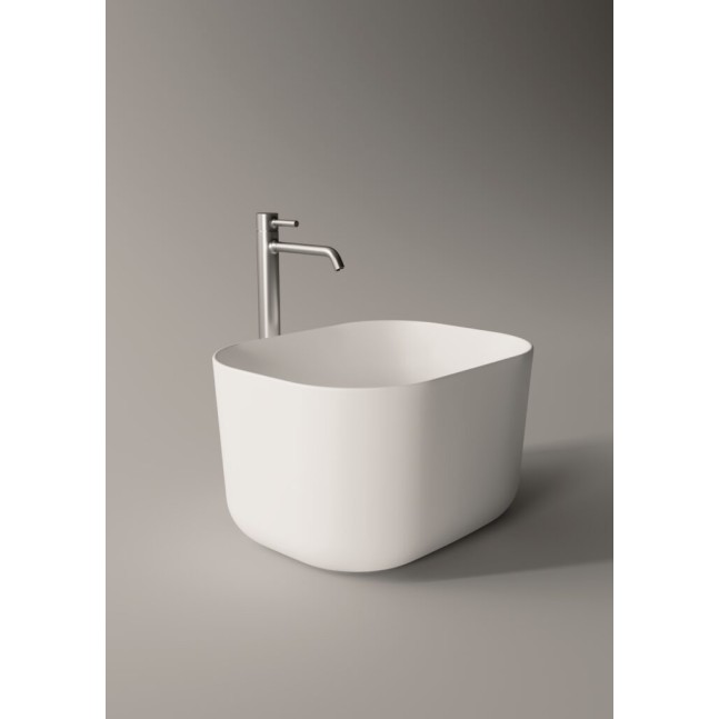 ALICE Unica lavabo da appoggio rettangolare 50x40xh30 cm