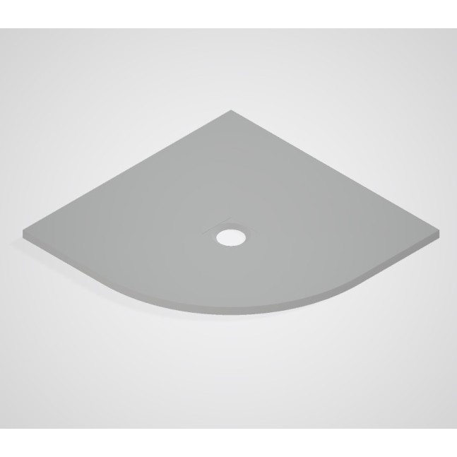 ALICE Endless piatto doccia semicircolare