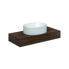 SCARABEO Skinny lavabo da appoggio ovale