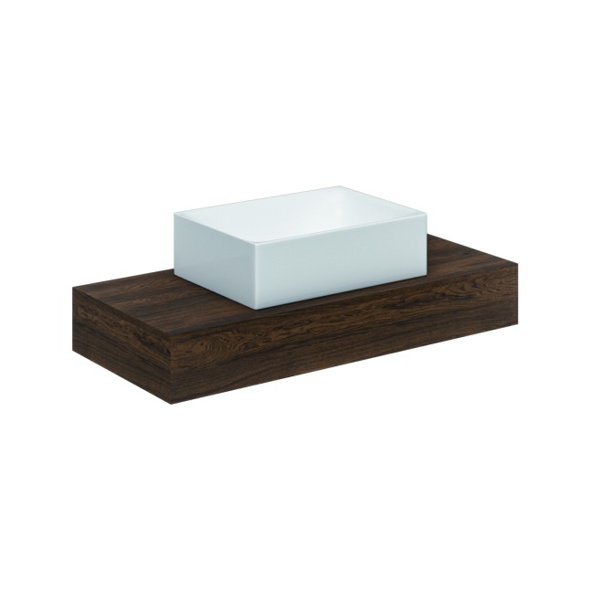 SCARABEO Skinny lavabo da appoggio rettangolare 50x36 cm