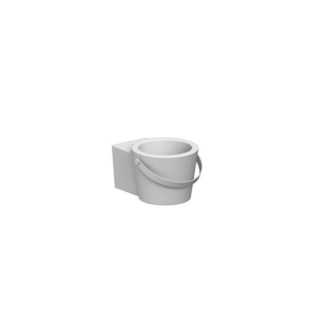 SCARABEO Bucket lavabo sospeso a secchiello 30 cm