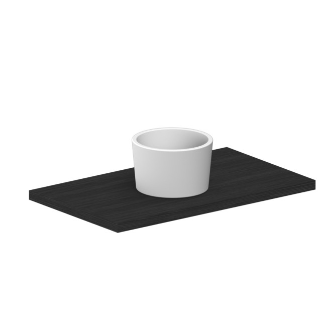 SCARABEO Bucket lavabo da appoggio 30 cm