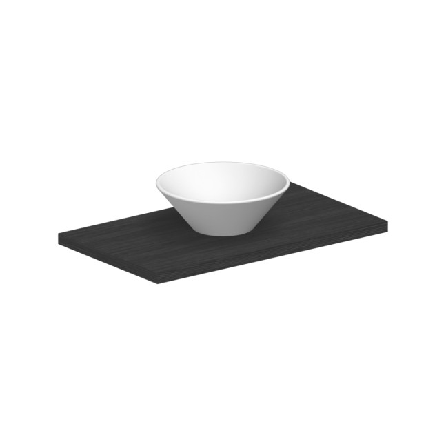 SCARABEO Thin-Line lavabo da appoggio Cono